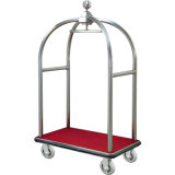 Hot Selling Hotel Stainless Steel Luggage and Service Cart