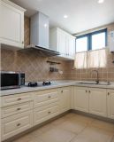 2017 New Design White Solid Wood Kitchen Cabinet Furniture Yb-1706017