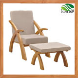 Modern Reclining/Recliner Chair with Bamboo for Garden