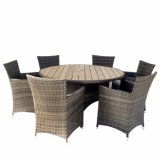 6-Seater Garden Outdoor Furniture Dining Table Set Wf050013