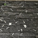 Black Lightning Quartzite Culture Stone for Wall Decorating/Wall Cladding