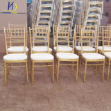 Stackable Wedding Metal Chiavari Chair with Cushion