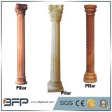 Natural Granite/Marble Stone Hollow Roman Column Pillar for Decoration