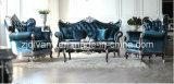 American Style Sofa Wooden Fabric Seating Sofa Set (1106A+B+C)