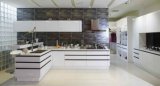 Welbom White Glossy Modern Kitchen Cabinet