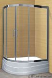Arc-Shape Tempering Glass Shower Room (A-880)