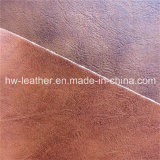 Embossed Furniture PU Leather for Swing Chair (HW-1019)