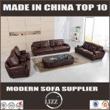 Modern Luxury Office Furniture Genuine Leather Feather Sofa