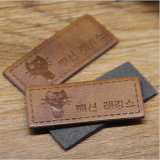 Debossed Genuine Leather Patch for Denim/Bag