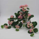High Grade Dangling Artificial Flower Pennywort for Garden Decorate