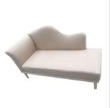 Hotel Furniture Desk Chair Long Fabric Lounge Reclining Sofa Bed