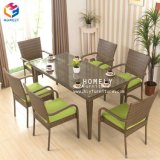 Hot Sale Outdoor Leisure Rattan Table with Chair Dining Furniture