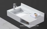 Corian Acrylic Solid Surface Wall Hung Wash Basin