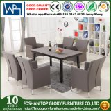New Product 1.2mm Aluminium and 2*2 Textilene Fabric Outdoor Dining Table Sets (TG-6201)