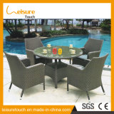 Affordable High Quality Patio Brown Rattan Table Sets Outdoor Wicker Furniture in Garden Furniture Sets