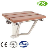 High Quality Wooden Wall Mounted Folding Bathroom Shower Chair Furniture