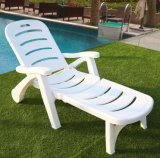PVC Outdoor Furniture Pool Beach Sun Bed Sun Lounge PVC Chair (T401)
