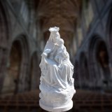 Marble Religious Statue Sculpture, St Mary Statue