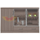 Modern Wooden Office Tea Water Tank Furniture (HY-NNH-C01)