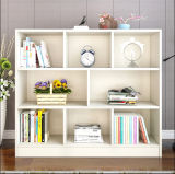 Cheap Simple Modern White Bookcase