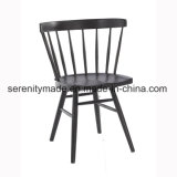 Armen Living Room Furniture Flash Black Pine Wood Chair for Sale