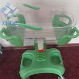 Hospital Baby Crib/ Trolley with Height Adjustable and Wheel