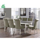 Coastlink Vegas 9 Piece Extension Oval Dining Table Set for 8 (Parson Chairs)