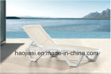 Outdoor /Rattan / Garden / Patio / Hotel Furniture Plastic & Texilene Cloth Lounge Chair (HS 2041CL)