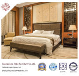 Chinese Style Hotel Furniture with Wood Bedroom Furniture Set (F-3-1)