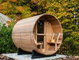 A Grade Cedar Sauna Barrel Outdoor Sauna for Home