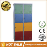 French 8 Door Used Industrial Storage Steel Cabinet Industrial