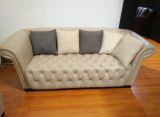 Living Room Sofa Modern Leather Sofa with Italian Design for Furniture