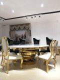 Middle East Metal Frame MDF Top Dining Table Wedding Table