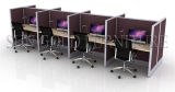 Typical Office Employees Workstation Computer Table Call Center Furniture (SZ-WS690)