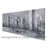 New York City Scape Oil Painting Hanging Wall Decor Canvas Print