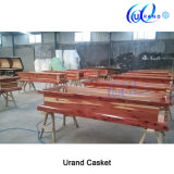 Solid Red Cedar High Gloss Velvet Chinese Casket and Coffin