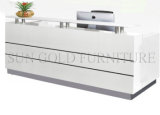 Modern White Luxury Front Reception Desk Salon Reception Desk (SZ-RTS82)