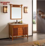 Country Style Floor Standing Wood Bathroom Cabinet (GSP9-001)