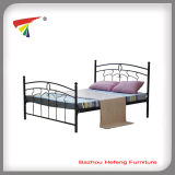 Metal Bed, Double Bed, Hotel Furniture (HF038)