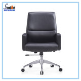 Middle Back Swivel Leather Butterfly Chair