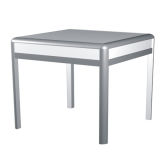 Portable Exhibition Furniture Aluminum Square Negotiating Table