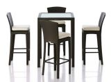 Outdoor /Rattan / Garden / Patio / Hotel Furniture Rattan Bar Chair & Bar Table Set