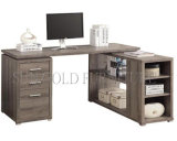Modern L Shape Office Computer Desk with Cabinet Rack (SZ-OD462)