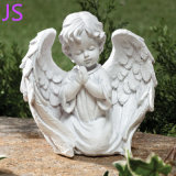 Beautiful Hand-Carved Little Angel Sculpture for Garden Decoration
