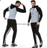 Custom Printed Cotton Spandex French Terry Light Workout Hoodie for Fitness