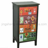 European Hot Sell Antique Wooden Cabinet for Home Decor