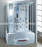 1400mm Rectangle Steam Sauna with Bathtub and Shower (AT-G8336F)