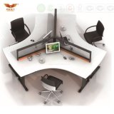 Fsc Forest Certified Approved by SGS 2017 Computer Table for Green Office Screen Workstation System Combination Partition