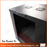 Double Section Wall Mounted Newtork Cabinet with LCD Control Panel