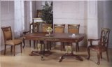 Luxury Antique Restaurant Furniture Sets/Hotel Dining Room Furniture/Dining Sets (GLD-053)